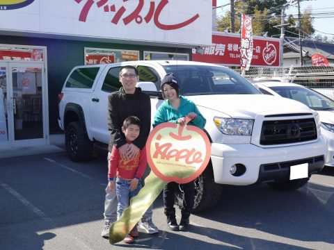 女性オーナー様へタンドラクルーマックス　ＴＲＤロックウォーリアＰＫＧをご納車！！